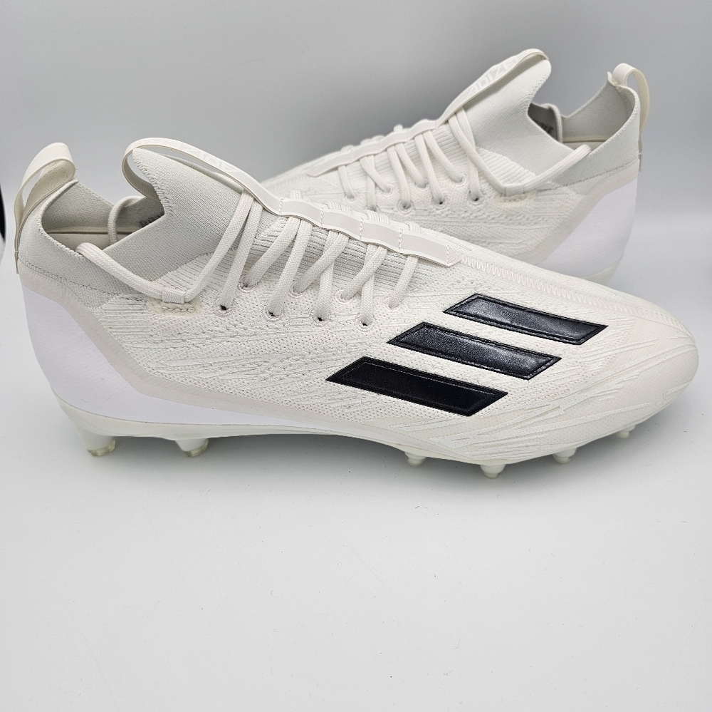 Adidas Adizero Primeknit RFS Football Cleats 'White Black' Men's Size 16